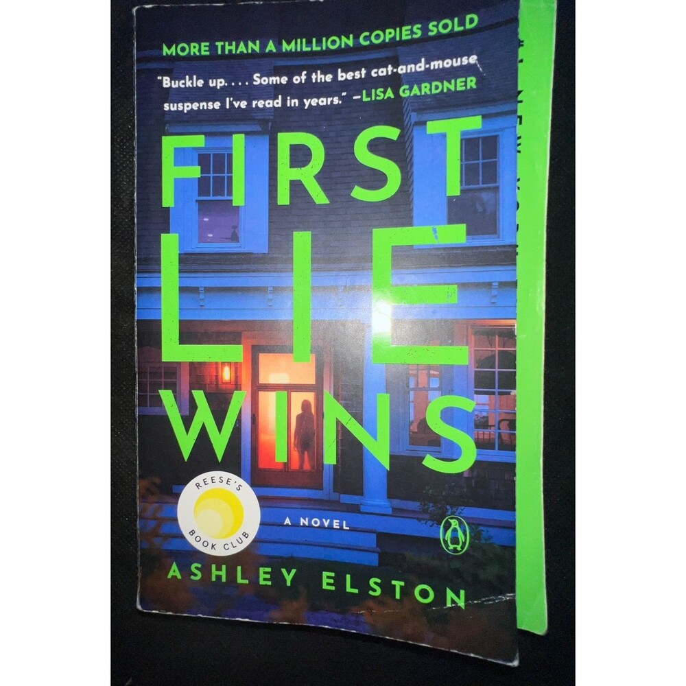 First Lie Wins by Ashley Elston - Soon to be a Hulu Series-Reese's Book Club
